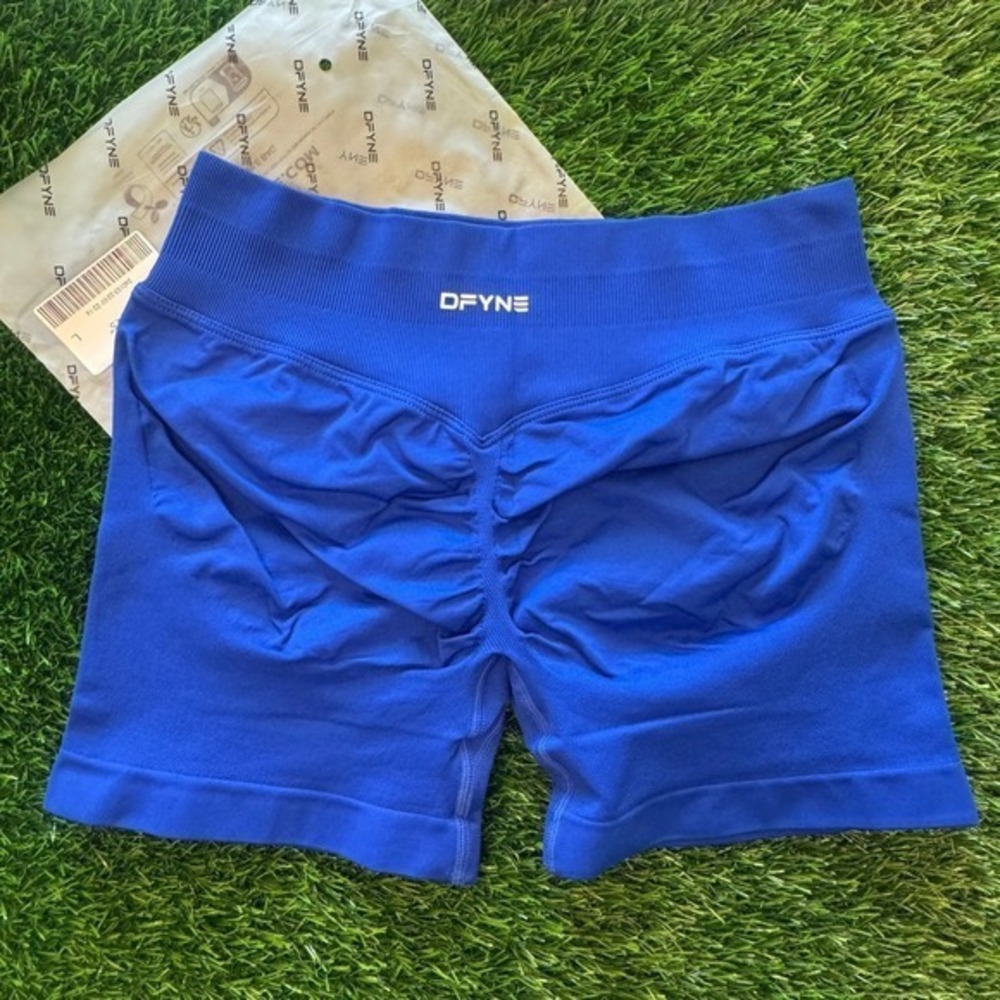 Dfyne impact shorts 4.5" deep sea blue large